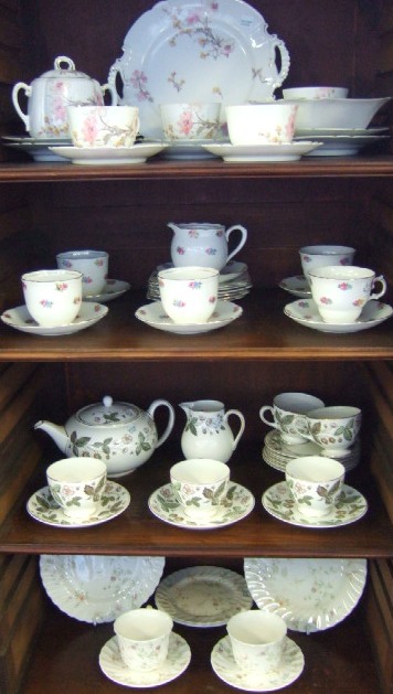 Appraisal: A Royal Albert chintz style part tea service decorated with