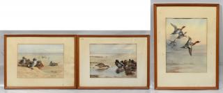 Appraisal: Archibald Thorburn Scottish - lithograph Ducks at the Shore x