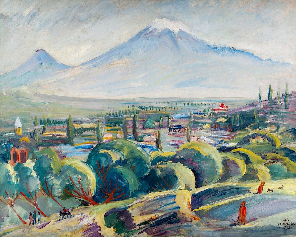 Appraisal: MARTIROS SARYAN ARMENIAN - MARTIROS SARYAN ARMENIAN - Small Large