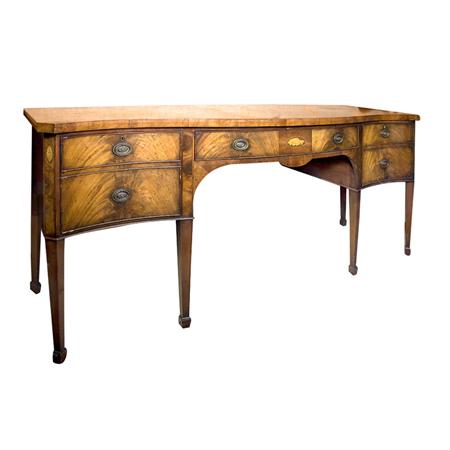 Appraisal: George III Style Mahogany Sideboard Estimate -