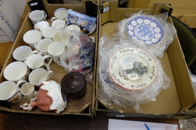 Appraisal: A collection of Pottery to include Myott and Wedgwood Calendar