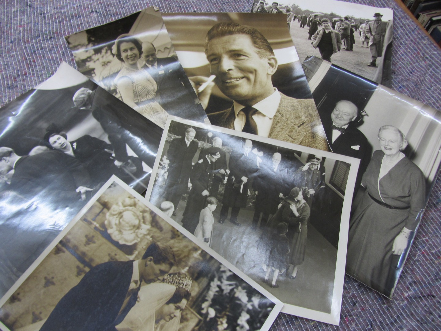 Appraisal: PHOTOGRAPHS - British Royalty mainly s - s various larger