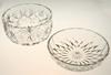 Appraisal: CUT GLASS BOWLS - Two th c cut glass serving