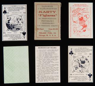 Appraisal: Figlarz Pub Co Polish Fortune Telling Cards Chicago ca J