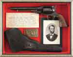 Appraisal: REMINGTON BEALS NAVY REVOLVER HOLSTER BELONGING TO BENJAMIN WILLIAMS ASST