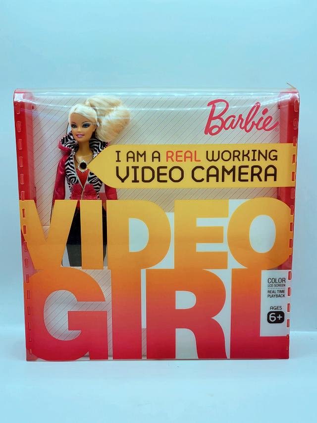 Appraisal: Barbie Video Girl with Real Working Camera Doll is new