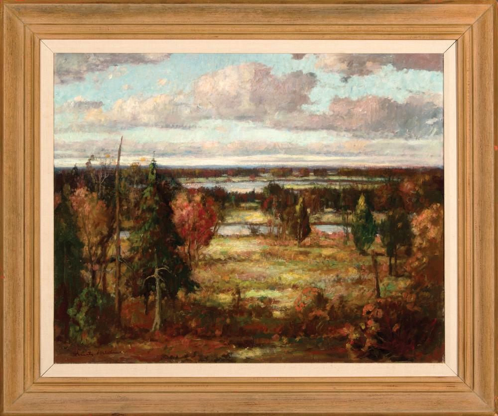 Appraisal: Knute Heldner Swedish Louisiana - Arrowhead Country oil on canvas