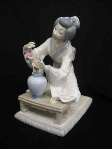 Appraisal: Lladro Porcelain Figurine ''Oriental Girl'' - '' scarcer excellent