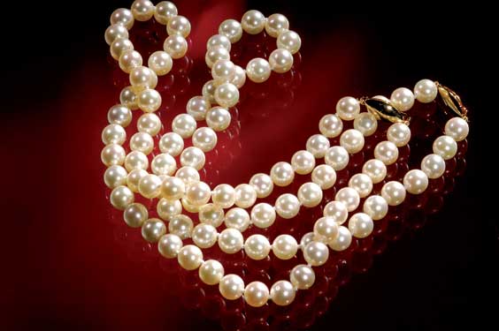 Appraisal: PAIR AKOYA PEARL NECKLACES Pair of matching A- grade Akoya