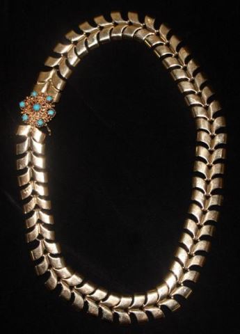 Appraisal: JEWELRY Tiffany Co kt Gold Necklace kt yellow gold chain