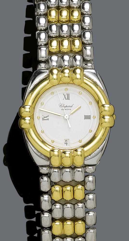 Appraisal: WRISTWATCH CHOPARD GSTAAD s Steel and yellow gold Ref -