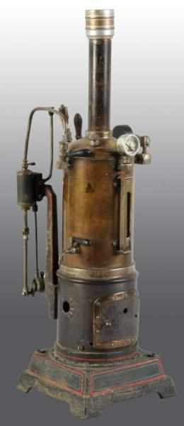 Appraisal: Doll et CIE No Vertical Steam Engine Description Ca This