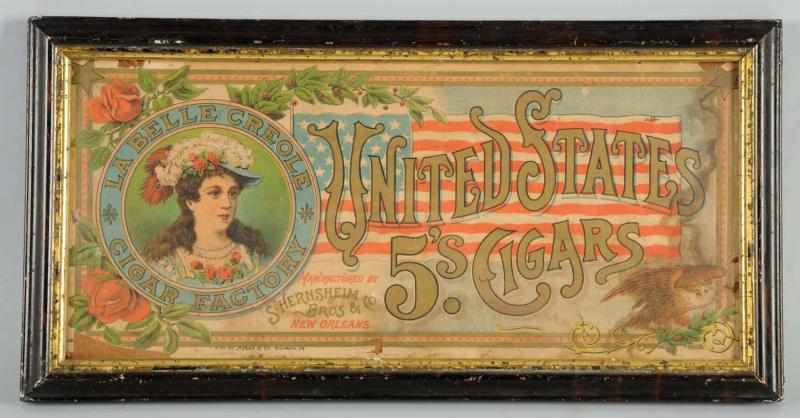 Appraisal: United States Cigars Interior Box Label Circa s to s