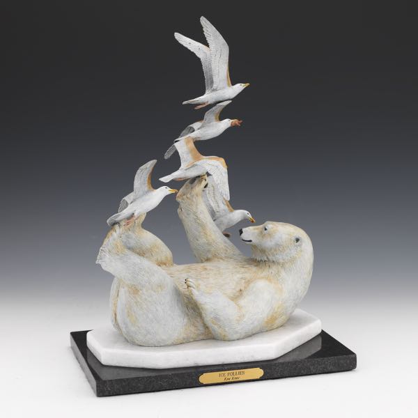 Appraisal: KIM KORI AMERICAN CONTEMPORARY x x Ice Follies Bronze sculpture