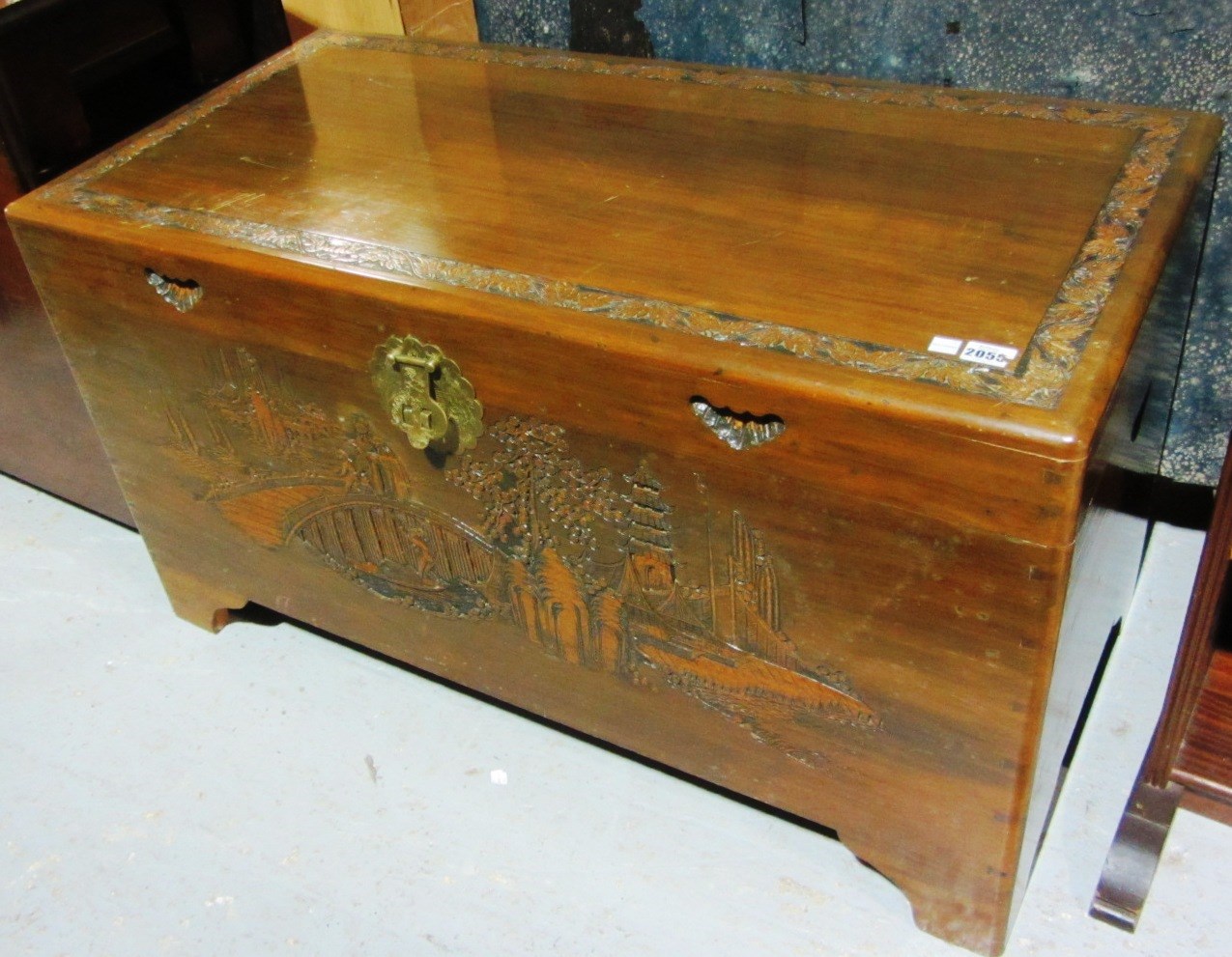 Appraisal: A th century Chinese camphor trunk