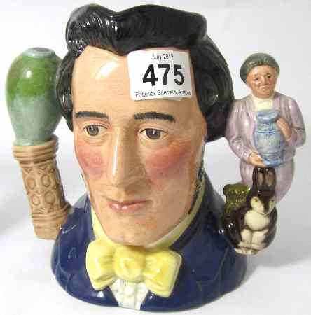 Appraisal: Royal Doulton Large Character Jug Sir Henry Doulton D