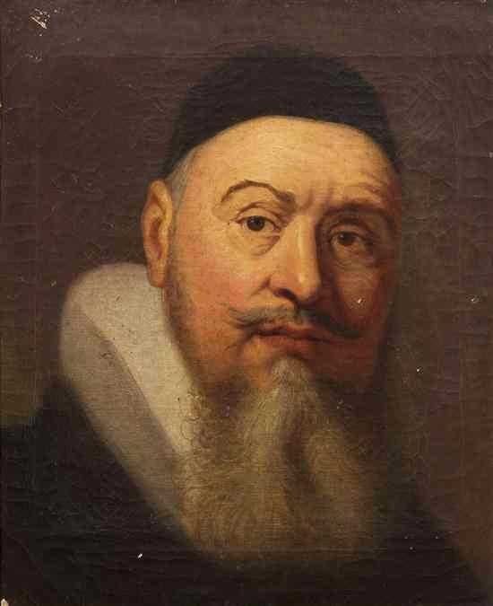 Appraisal: Continental School th th century Portrait of a Bearded Gentleman