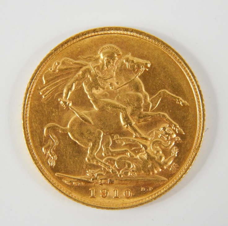 Appraisal: An Edward VII gold sovereign