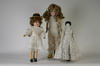 Appraisal: DOLLS - Lot of three including a A M bisque