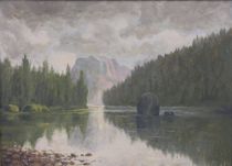 Appraisal: Samuel Jepperson American - Lake Detroit Where Weber Bear Provo