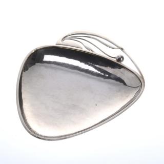 Appraisal: Hans Hansen Art Deco sterling coupe Hans Hansen Art Deco