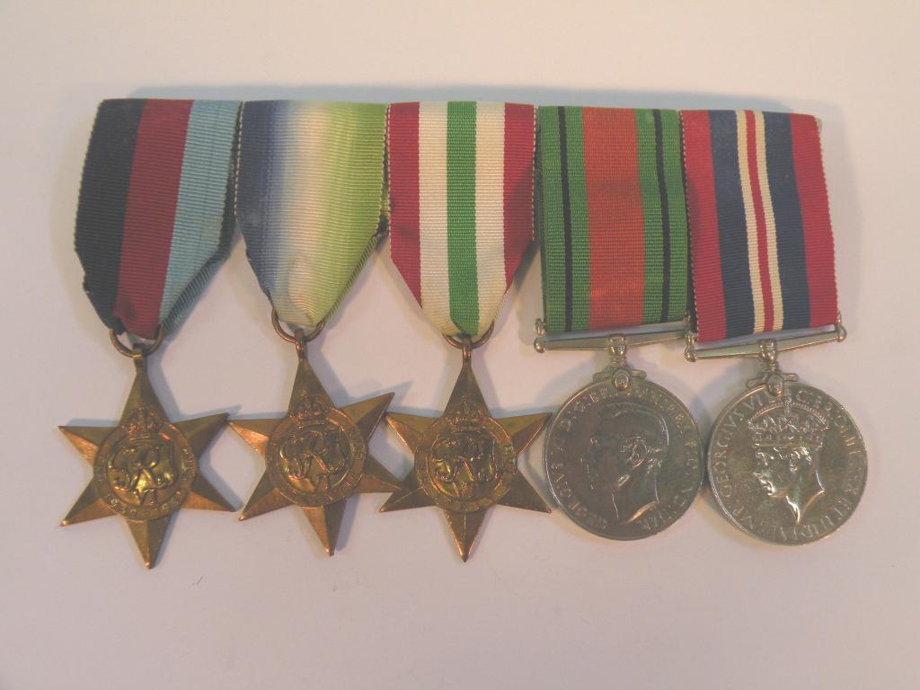 Appraisal: A set of WWII medals to include a - medal