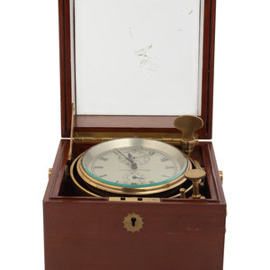 Appraisal: An English Ship's Chronometer Thomas Mercer Ltd St Albans England