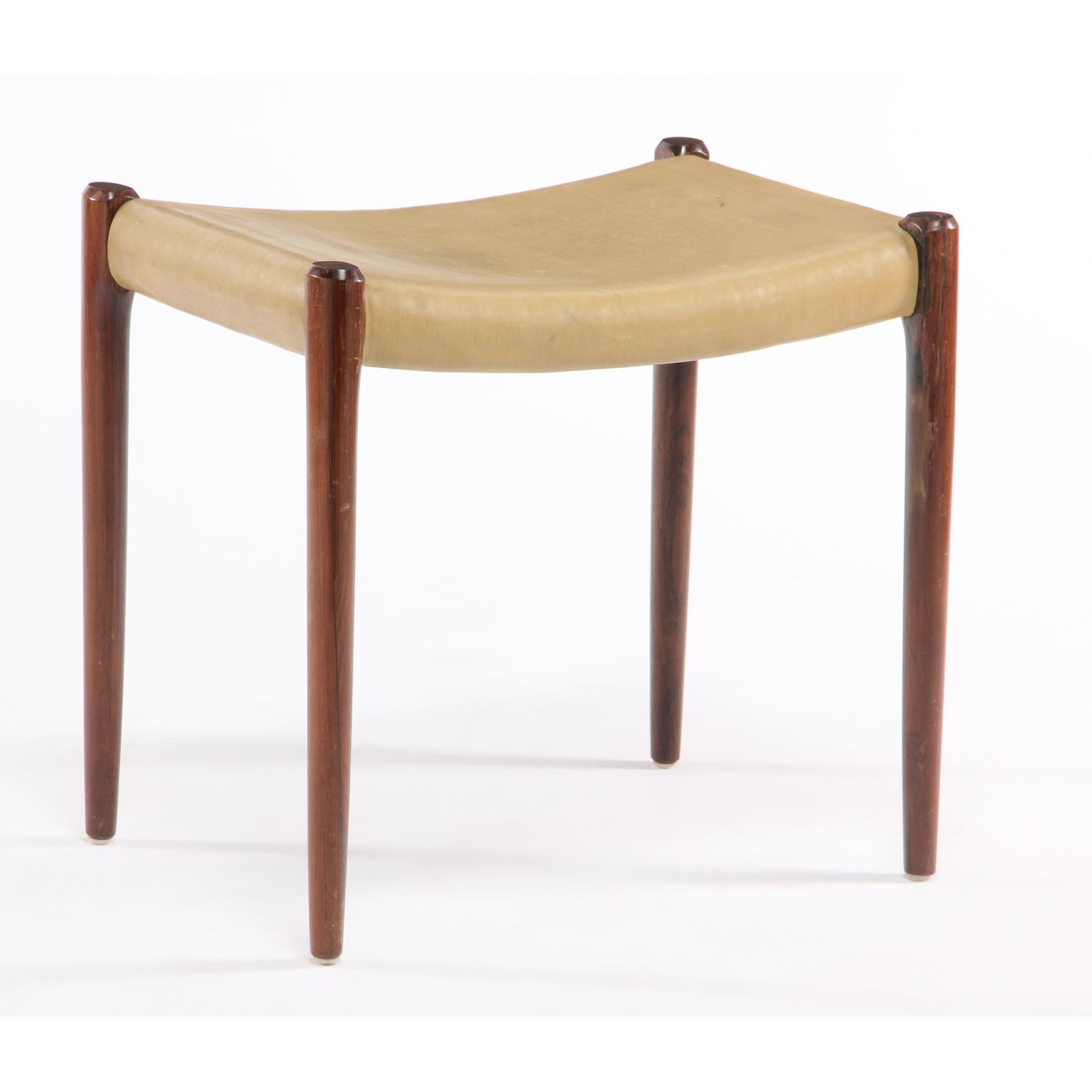 Appraisal: Niels O M ller Denmark - No a Stool s