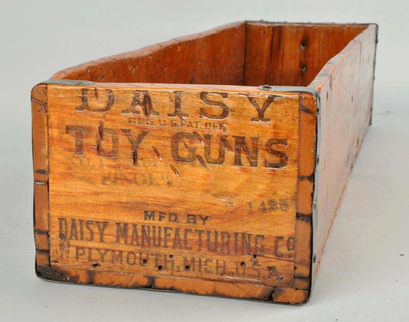 Appraisal: Daisy BB Gun Wooden Shipping Crate This crate has a