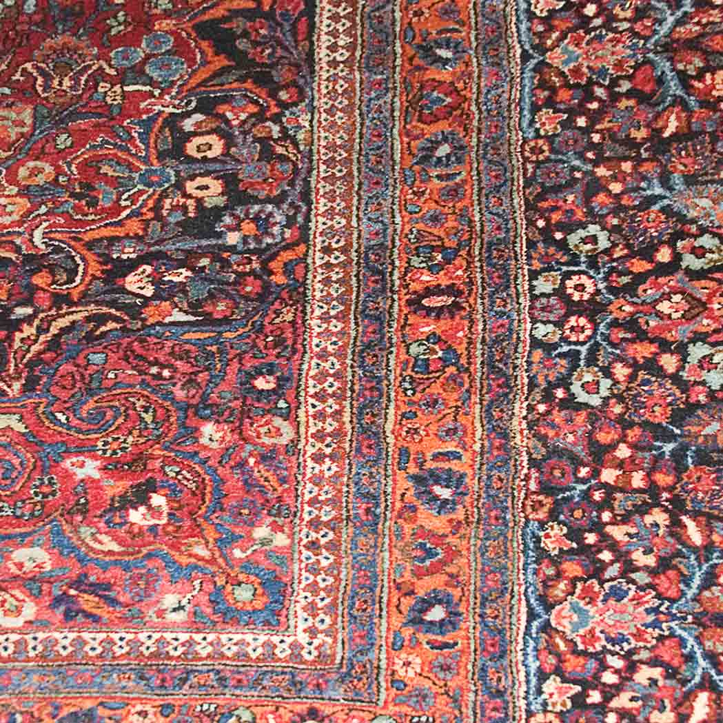 Appraisal: Khorassan Carpet Northeast Persia circa The crimson field with a