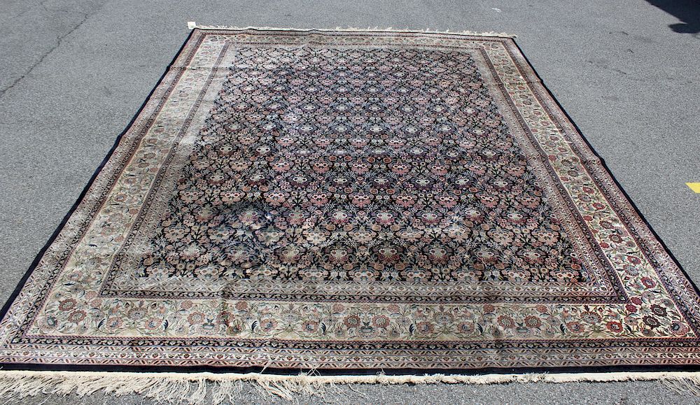 Appraisal: Vintage and Finely Hand Woven Carpet From an East Side