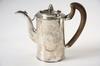 Appraisal: TEA POT - th c cylinder form Russian silver tea