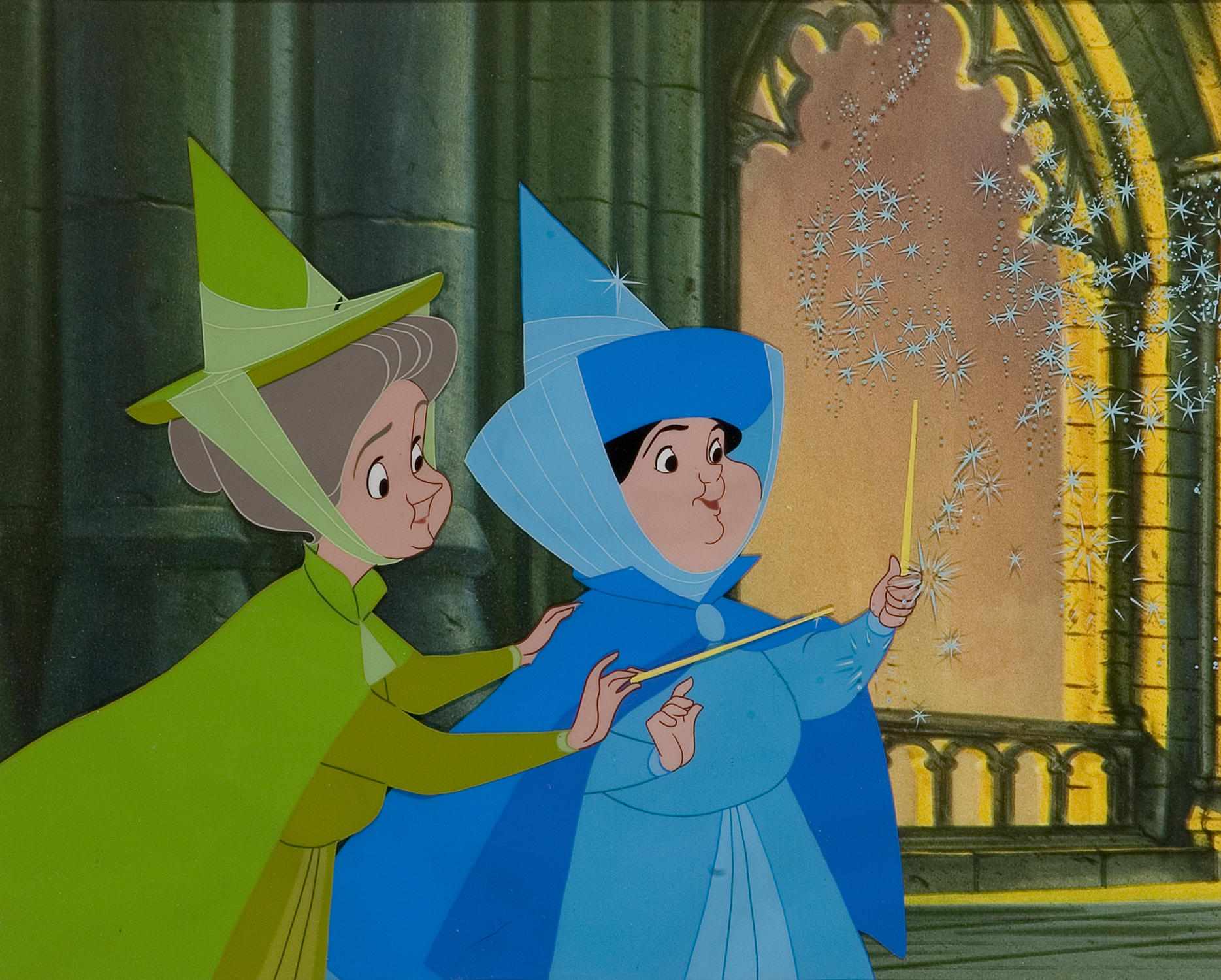 Appraisal: A Walt Disney celluloid from Sleeping Beauty gouache on celluloid