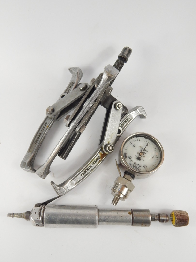 Appraisal: A die grinder and polar apparatus with gauge cm wide