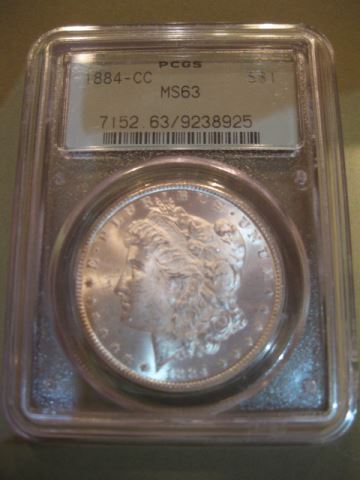 Appraisal: Carson City Morgan Silver Dollar certified by P C G