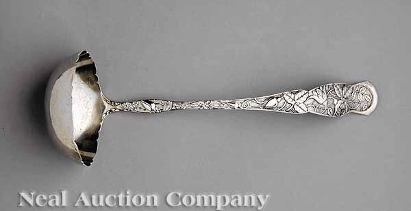 Appraisal: An Antique American Sterling Silver Soup Ladle ret M Scooler