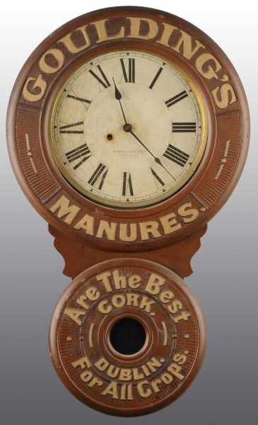 Appraisal: Goulding's Manure Baird Clock Description For an unknown reason this