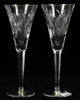 Appraisal: WATERFORD TOASTING FLUTES PCS WATERFORD TOASTING FLUTES PCS H In