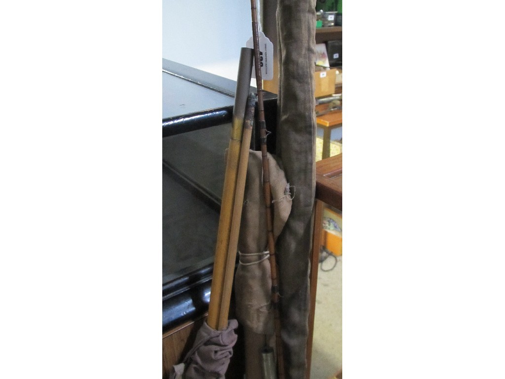 Appraisal: Lot comprising four fishing rods