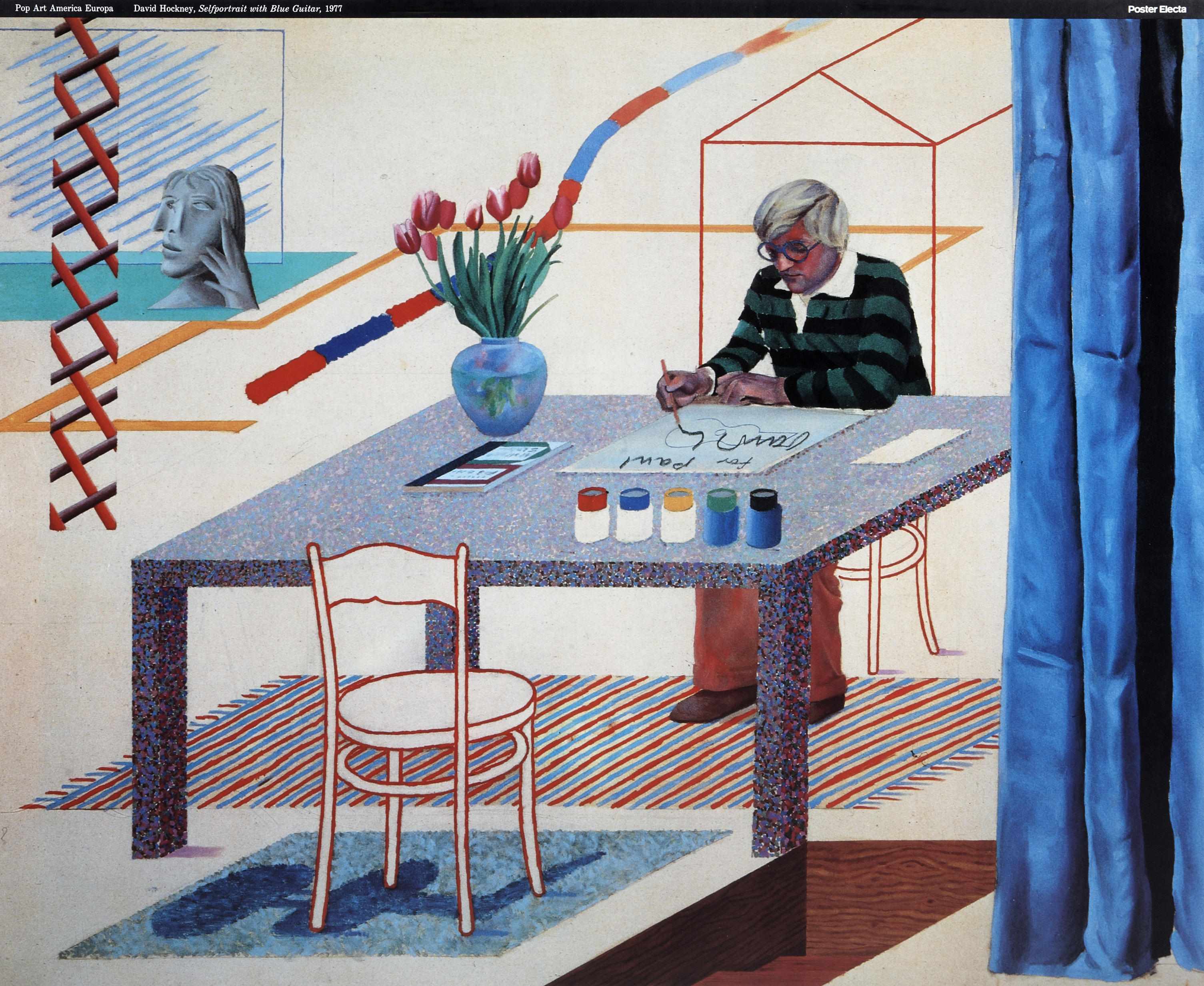 Appraisal: David Hockney British born David Hockney at Andre Emmerich variant