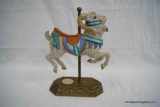 Appraisal: Willitts Tobin Fraley American Carousel Ram This is a Introductory