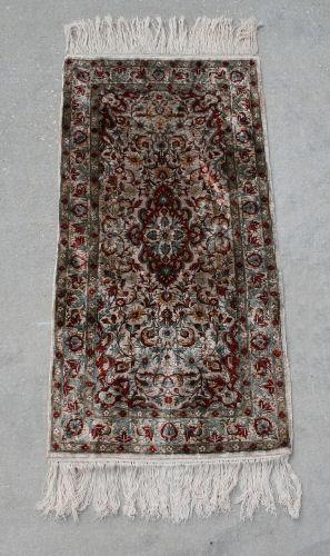 Appraisal: SILK PERSIAN DESIGN RUG kps approx ' '' x '