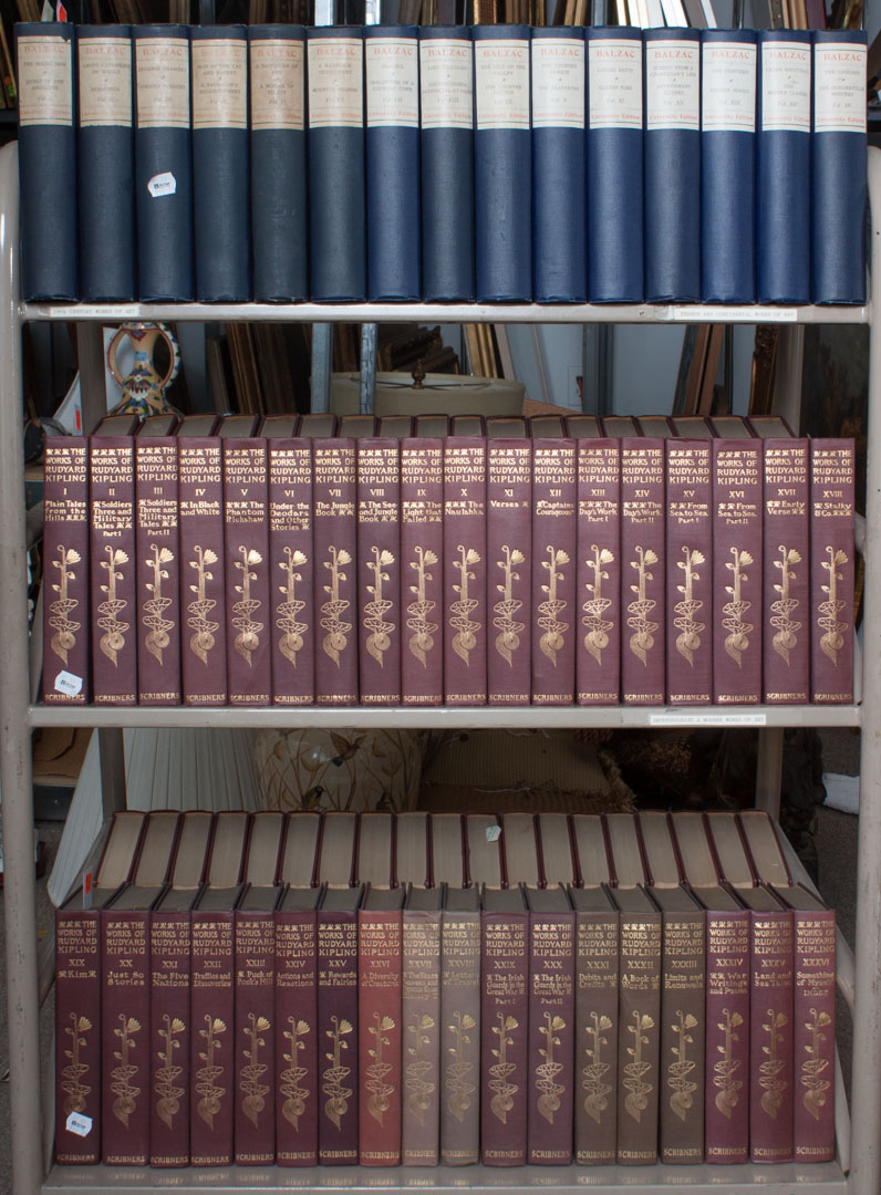 Appraisal: Literature Three good sets comprising The Harvard Classics NY Colliers