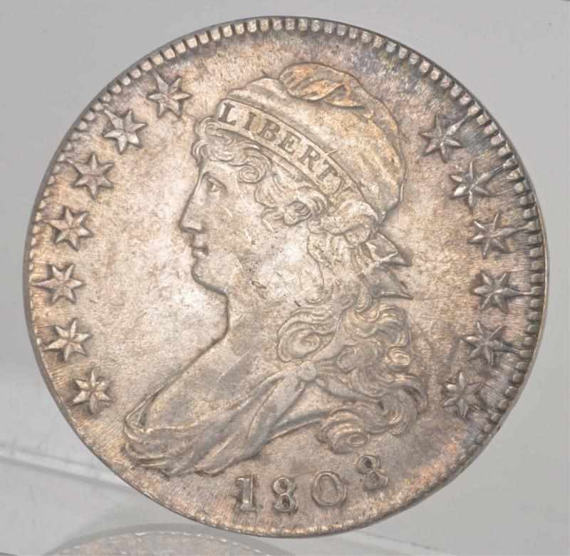 Appraisal: Capped Bust Half Dollar Condition AU