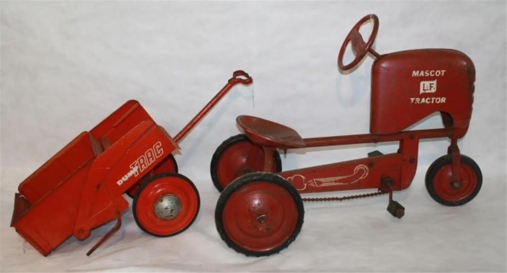 Appraisal: VINTAGE CHILDREN'S RIDE-ON TOYS TO INCLUDE L F Masco painted