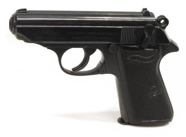 Appraisal: Walther Model PPK S double action pistol caliber three seven-round