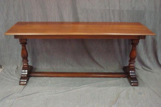 Appraisal: Art Deco Library Table From a Rye NY home Dimensions