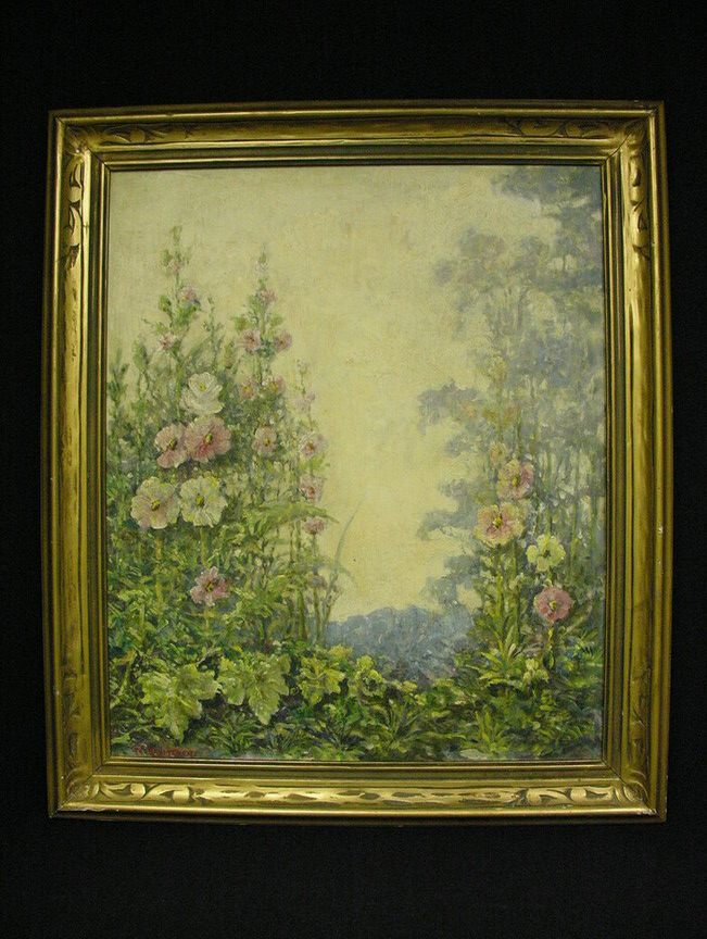 Appraisal: GEORGE F KAUMEYER OIL ON BOARD Artist George F Kaumeyer