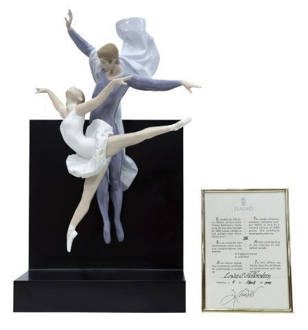 Appraisal: Lladro limited-edition porcelain figure group Graceful Moments Pareja Bailarines no