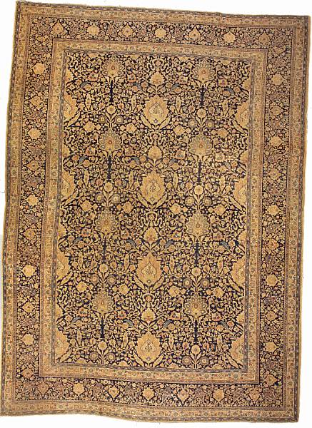 Appraisal: A Meshed carpet Northeast Persia circa size approximately ft in